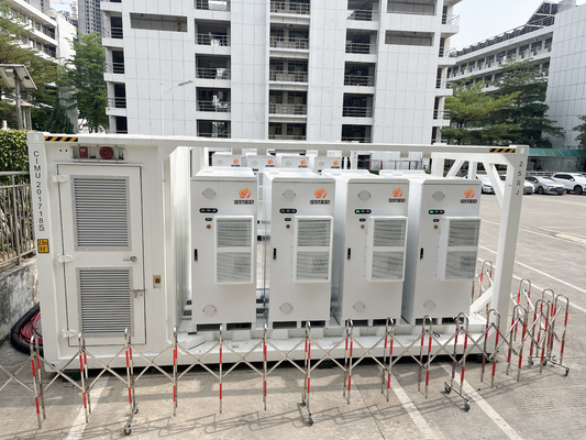 400- bis 800-Volt-Batterie-Energiespeichersystem mit 20 Fuß-Modulbatteriepackung