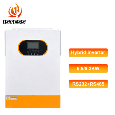 MPPT Off-Grid-Wechselrichter 6.2KW Hybrid-Wechselrichter für 48V Solarsystem 50Hz/60Hz Frequenz