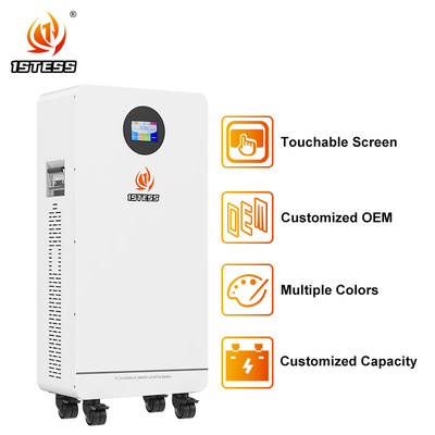 15.36Kwh Lifepo4 Batterie 51.2v 300Ah Rad-Modell Heimat Energiespeichersystem Batterie