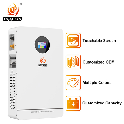 25.6V 200Ah 5,12Kwh Energiespeicher Batteriepaket LiFePO4 Batteriespeichersysteme