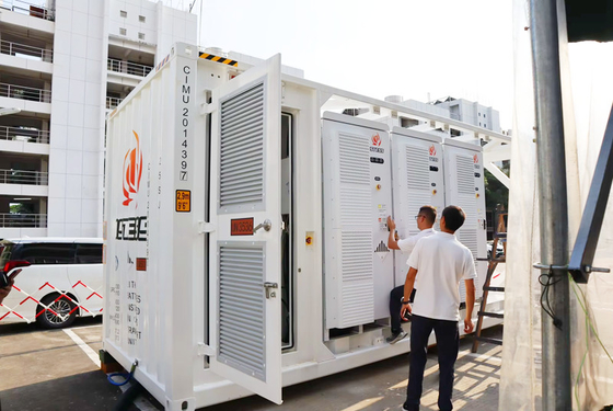 Individuell angepasster integrierter Batteriebehälter 1000kw 1000kwh 1mw 1mwh BEss Behälter Energiespeichersystem