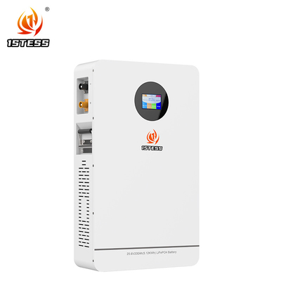 25.6V 200Ah 5,12kwh Heimatstrom Wandbatterie mit Lithium-Ionen