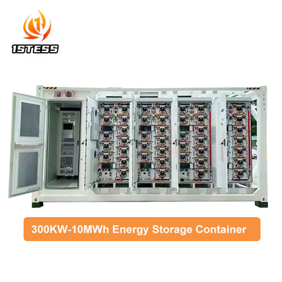 1.5MWH Lithiumbatterie Solarenergie Batteriesystem Behälter 300 KWH 1 MWh 3 MWh Behälter LiFePo4 Energiespeichersystem