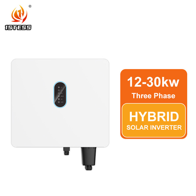 Dreiphasen-Hybrid-Solar-Wechselrichter 12 kW 15 kW 25 kW 30 kW 120 V-800 V On/Off-Grid Reiner Sinus IP66 20 kW Solar-Wechselrichter mit MPPT