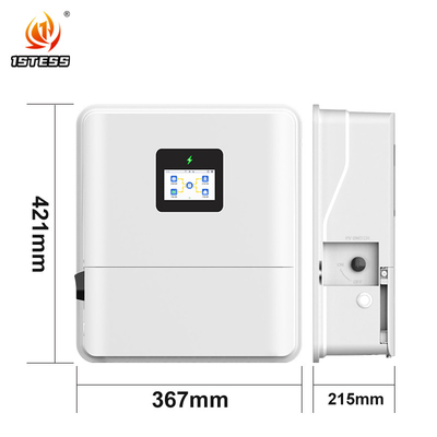 IP65 Einphasige 48V 3kw 3.6kw 4.6kw Solarhybrid-Inverter An/Aus Netz 48V reine Sinuswelle 5kw 6kw Solar-Inverter mit MPPT