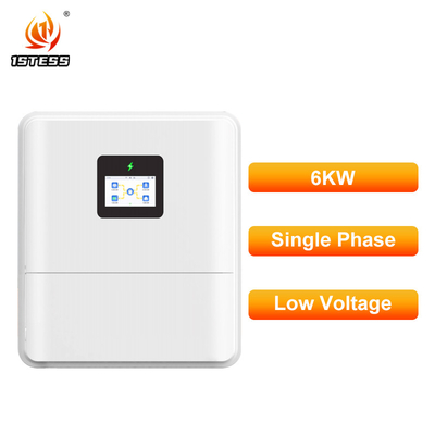 Hocheffizienter 6kW Hybrid-Solarwechselrichter mit Dual-MPPT für Lithium-Blei-Säure-Batterie-Backup