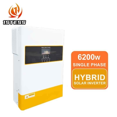 6.2kW Einphasen-Solarumrichter 48V Batterie Hochspannung MPPT reiner Sinuswellen-PC-Schutz