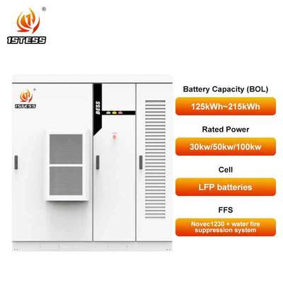 200kWh LiFePO4 Industrie-Batteriespeichersystem IP55 Plug-and-Play