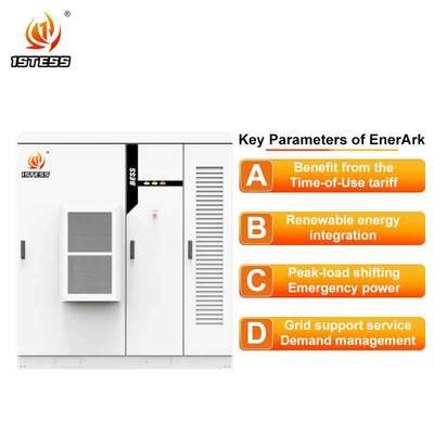 Industrie LiFePO4 Energiespeicher 400V 50Hz IP55