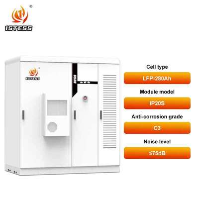 215 kWh LiFePO4 Batterie-Energiespeichersystem für industrielle Verwendung