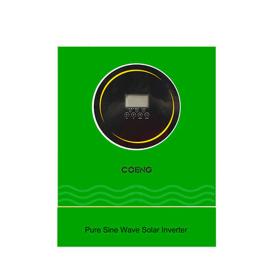 48V 5.5kw 6.2kw Hybrid Solar Inverter Off-Grid Einphasige reine Sinuswelle mit Lithium-Batterie-Aktivierung und eingebauter MPPT-Solarlader