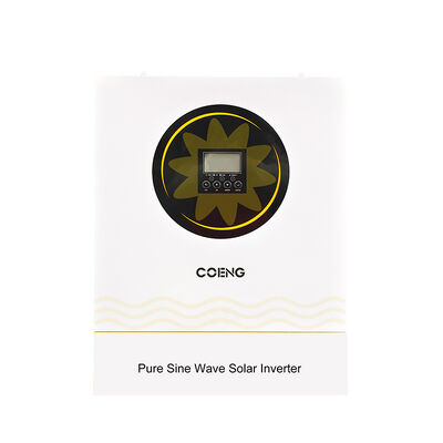 48V 5.5kw 6.2kw Einphasehybrider Solarumrichter Off-Grid Pure Sine Wave MPPT für Haushaltsgeräte und Personalcomputer
