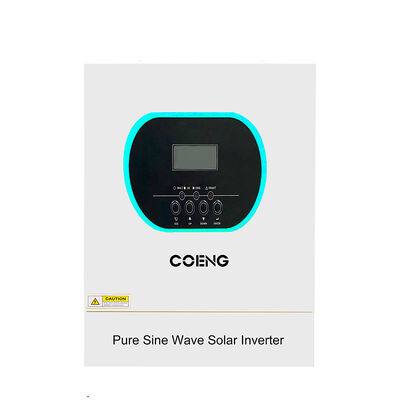 Off-Grid Hybrid Solar Inverter Einzelphase 48V 5.5kw 6.2kw reine Sinuswelle mit Überlastschutz und eingebautem MPPT