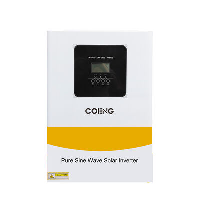 48V 6.2kW Off-Grid Hybrid-Solar-Wechselrichter Reiner Sinus MPPT Funktioniert Ohne Batterie-Option