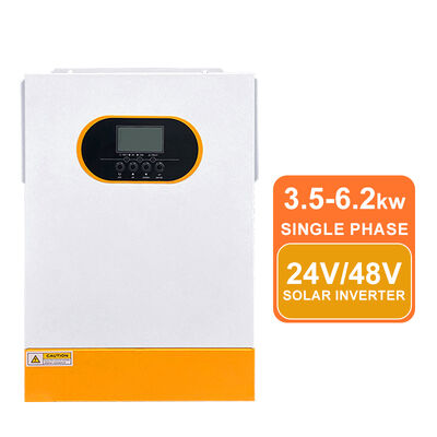 5,5 kW 6,2 kW 48 V Solar-Wechselrichter reine Sinuswelle MPPT 500 V DC Hochspannungseingang einphasig netzunabhängig mit Lithium-Batterie-Aktivierung
