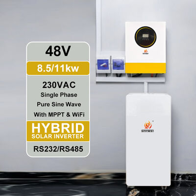 8500 W 48 V Batterie reine Sinuswelle MPPT Solar-Wechselrichter keine Batterieunterstützung 140 A Ladegerät