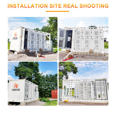 Plug-and-Play-containerisiertes Energiespeichersystem mit 7x24-Stunden-Smart Monitoring