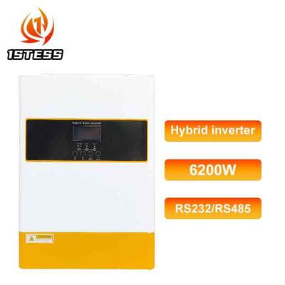 6.2KW Pure Sine Wave Solar Inverter 120A MPPT 500VDC Max PV Input Support 12 Units Parallel