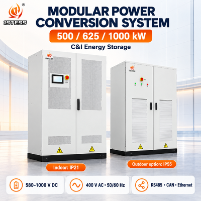 quality 1stess 500kW 625kW 1000kW Modular Power Conversion System For C&I Battery Energy Storage factory